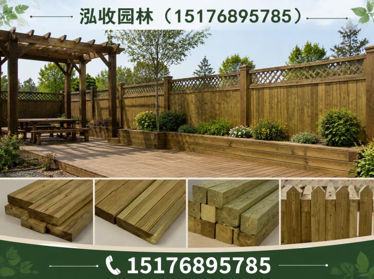 崇左塑木地板展示图