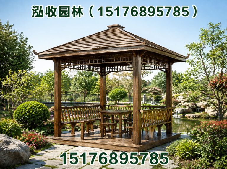 崇左京津冀防腐木工程展示图